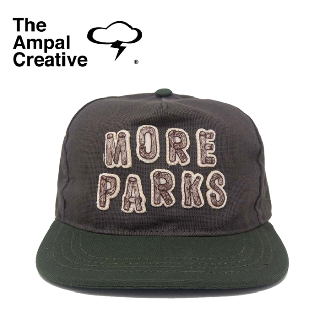 THE AMPAL CREATIVE (ザ・アンパル クリエイティブ)　LOG LETTERS Strapback S123　【キャップ 帽子 定番 人気 カリフォルニア MADE 