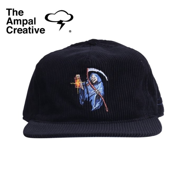 THE AMPAL CREATIVE (ザ・アンパル クリエイティブ)　FIREND OF THE DEVIL II BLACK Strapback S139　【キャップ 帽子 定番 人気 カ