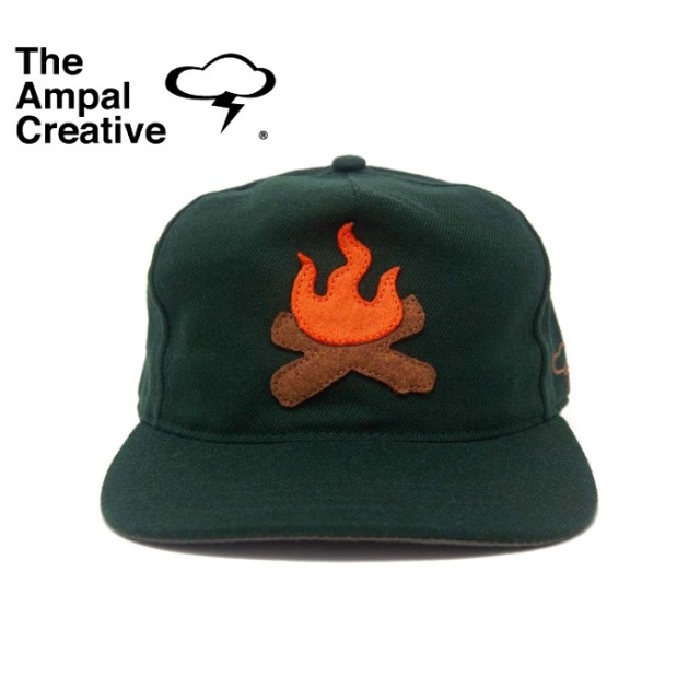 THE AMPAL CREATIVE (ザ・アンパル クリエイティブ)　CAMPFIRE II Strapback S142　【キャップ 帽子 定番 人気 カリフォルニア MADE 