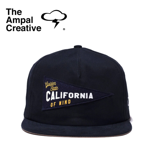 THE AMPAL CREATIVE (ザ・アンパル クリエイティブ)　CALIFORNIA Pennant Strapback S58　【キャップ 帽子 定番 人気 カリフォルニア