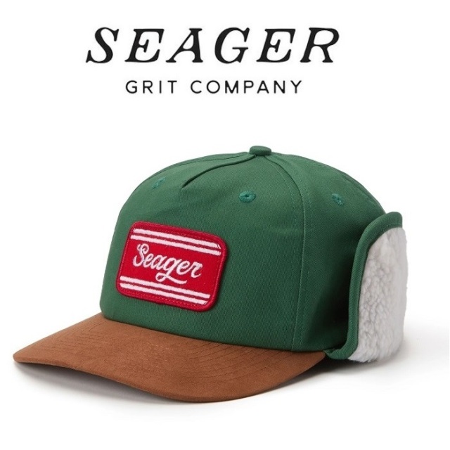 SEAGER(シーガー)　WHITEWATER FLAPJACK  GREEN/BROWN　【キャップ 帽子】【シーガー キャップ】【定番 人気 シンプル アウトドア サ