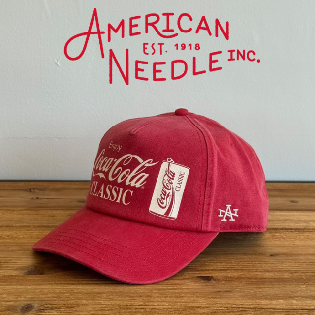 AMERICAN NEEDLE (アメリカンニードル)　WALKER - COKE　【キャップ 帽子 定番 人気  ロゴ】【25002A-COKE】