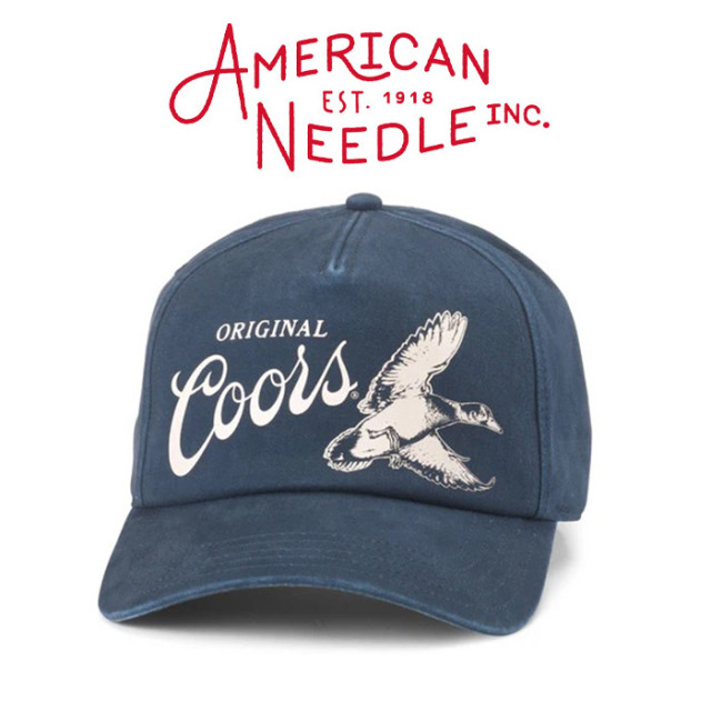 AMERICAN NEEDLE (アメリカンニードル)　WALKER - COORS　【キャップ 帽子 定番 人気  ロゴ】【25002A-COORS】【SMU846A-COORS】