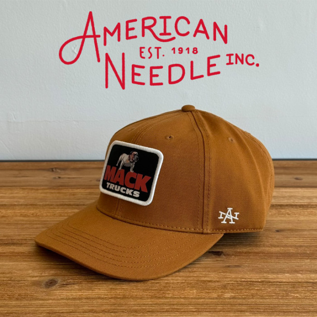 AMERICAN NEEDLE (アメリカンニードル)　HEPCAT - MACK TRUCK　【キャップ 帽子 定番 人気  ロゴ】【SMU702A-MACKT-HAZEL】