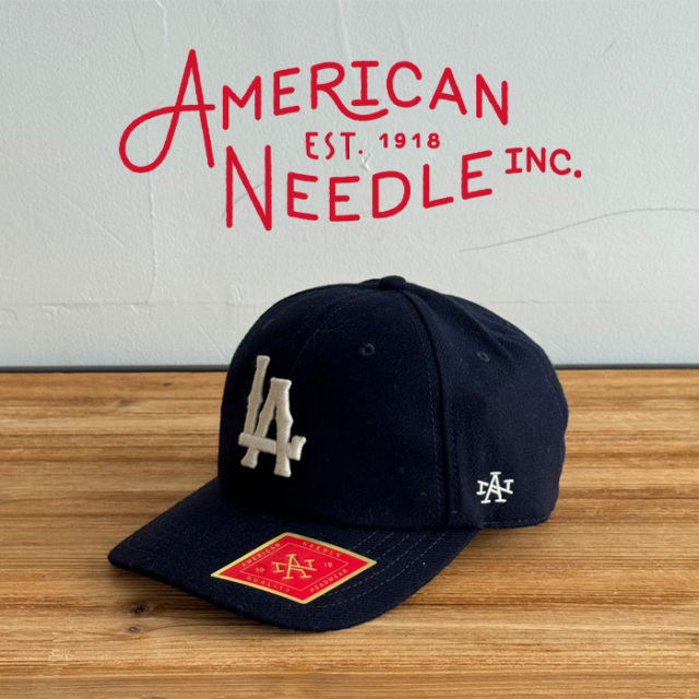 AMERICAN NEEDLE (アメリカンニードル)　ARCHIVE LEGEND - LA ANGELS　【キャップ 帽子 定番 人気 LA ロゴ】【SMU670A-LOS】