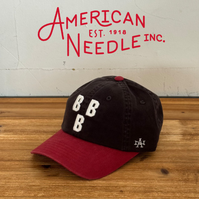 AMERICAN NEEDLE (アメリカンニードル)　ARCHIVE -BIRMINGHAM BLACK BARONS　【キャップ 帽子 定番 人気  ロゴ】【SMU694A-BBB】