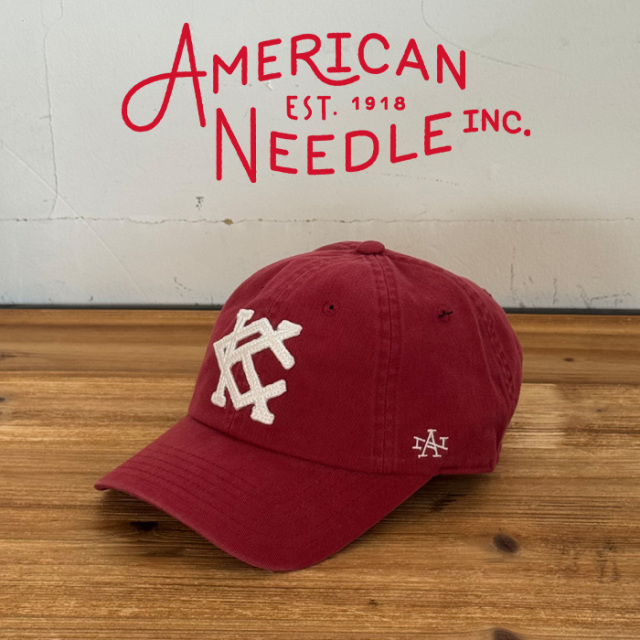 AMERICAN NEEDLE (アメリカンニードル)　KANSAS CITY　【キャップ 帽子 定番 人気  ロゴ】【SMU694A-KCAN】