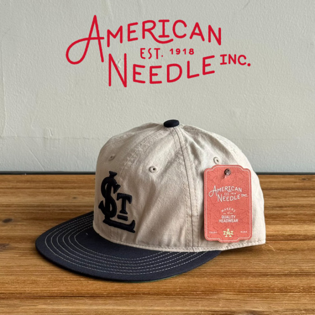 AMERICAN NEEDLE (アメリカンニードル)　Line Out - St Louis Stars -　【キャップ 帽子 定番 人気】