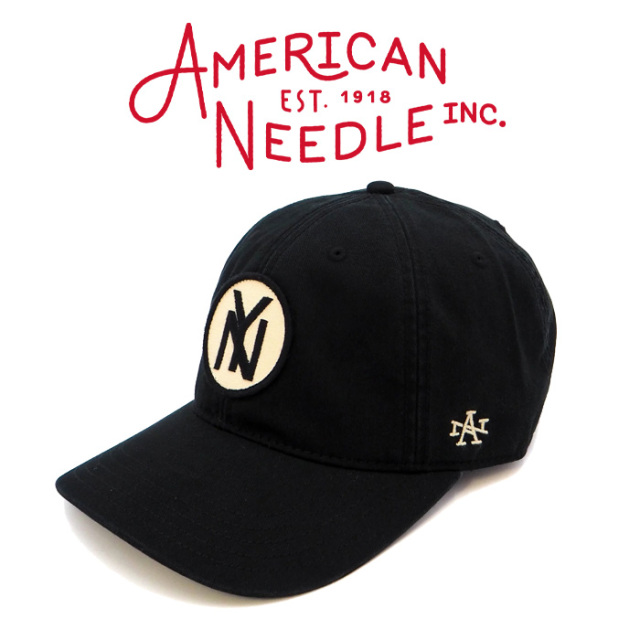 AMERICAN NEEDLE (アメリカンニードル)　HEPCAT - NY Black Yankees　【キャップ 帽子 定番 人気  ロゴ】【SMU702A-NBY】