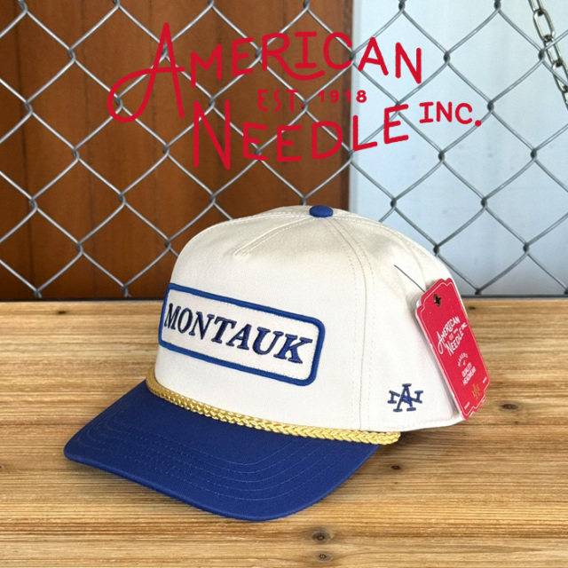 AMERICAN NEEDLE (アメリカンニードル)　Roscoe Mesh-Montauk 　【キャップ 帽子 定番 人気 ロゴ】【SMU769A-MONT】