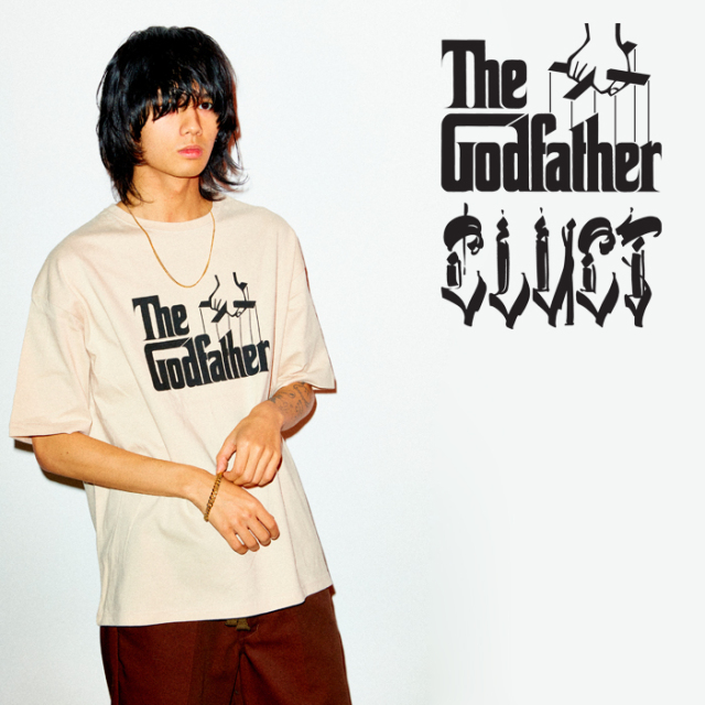 CLUCT (クラクト)　A[S/S TEE]　【Tシャツ 半袖】【#04461】【GODFATHER×CLUCT 2022 SPECIAL COLLABORATION】【お取り寄せ商品 キャ