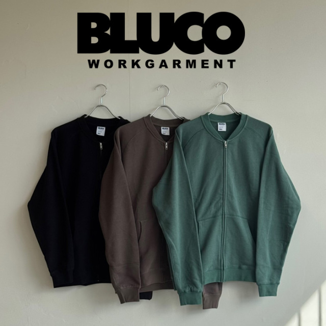BLUCO (ブルコ)　HEAVY PILE ZIP JACKET　【ジップジャケット】【155-13-027】【2025 LATE SUMMER FALL COLLECTION 新作】