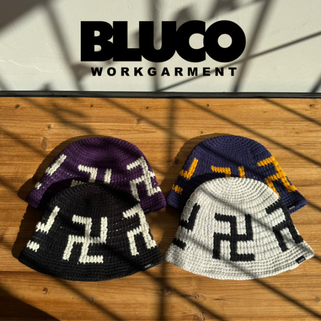 BLUCO (ブルコ)　CRUSHER HAT　【ハット】【157-62-013】【2025 WINTER COLLECTION 新作】