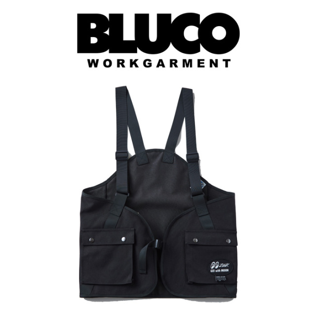 BLUCO (ブルコ)　UTILITY VEST　【ユーティリティーベスト】【158-35-019】【HOT ROD CUSTOM SHOW 2025 限定アイテム 新作】【MOONEY