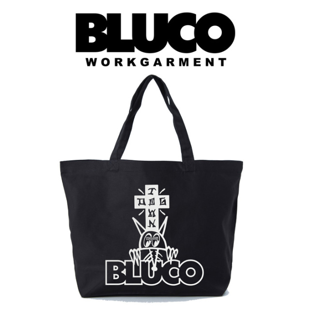 BLUCO (ブルコ)　TOTE BAG　【トートバッグ】【158-71-020】【HOT ROD CUSTOM SHOW 2025 限定アイテム】【MOONEYES X DOGTOWN X BLUC