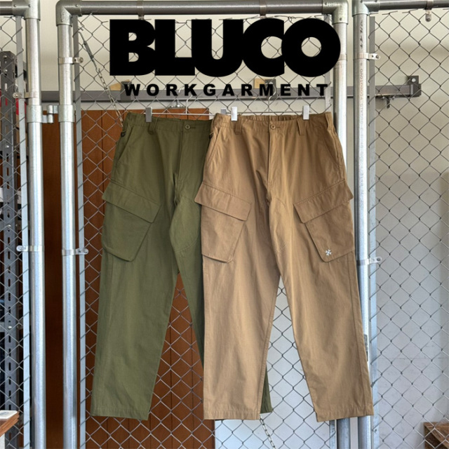 BLUCO (ブルコ)　CORDURA リップストップ スラントカーゴパンツ　【カーゴパンツ】【161-41-051】【2026　SPRING COLLECTION】【お取