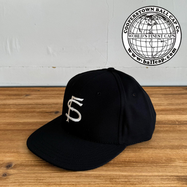 COOPERSTOWN BALL CAP (クーパーズタウンボールキャップ)　MID CROWN CAP SNAPBACK 1952 San Francisco Seals (BLACK)　【サンフラン