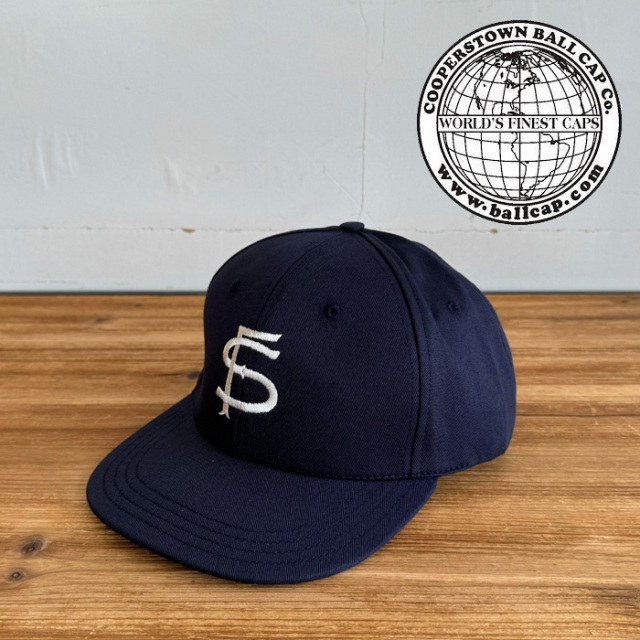 COOPERSTOWN BALL CAP (クーパーズタウンボールキャップ)　MID CROWN CAP SNAPBACK 1952 San Francisco Seals (NAVY)　【サンフラン