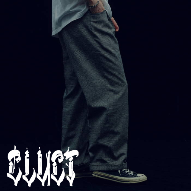 CLUCT (クラクト)　WASCO[CHECK PANTS]　【チェックパンツ】【#04654】【2023SUMMER/AUTUMN新作】　