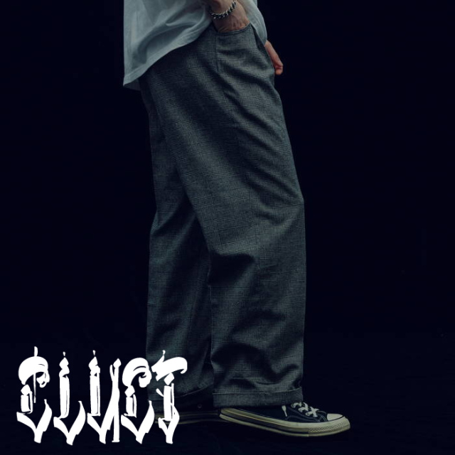 CLUCT (クラクト)　WASCO[CHECK PANTS]　【チェックパンツ】【#04654】【2023SUMMER/AUTUMN】【お取り寄せ商品 キャンセル不可】　