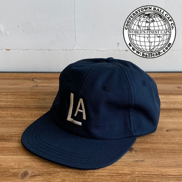 COOPERSTOWN BALL CAP (クーパーズタウンボールキャップ)　1943 Los Angeles Angels (NAVY)　【ロサンゼルス エンゼルス】【キャップ