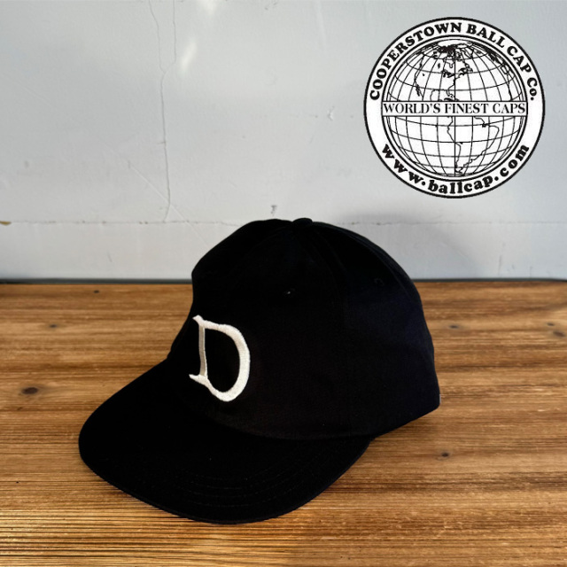 COOPERSTOWN BALL CAP (クーパーズタウンボールキャップ)　1911 Denver Grizzlies (BLACK)　【デンバー・グリズリーズ】【キャップ 