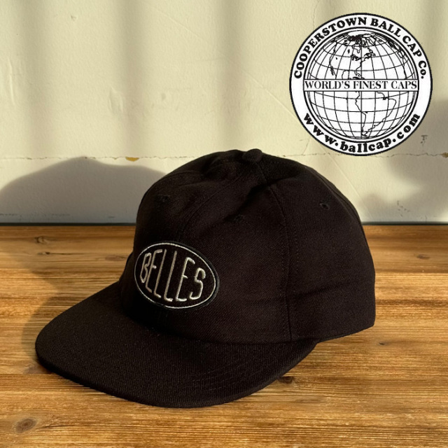 COOPERSTOWN BALL CAP (クーパーズタウンボールキャップ)　MUSKEGON BELLS 1953 (WOOL SAGE CAP)　【キャップ 帽子 定番 人気  ロゴ 