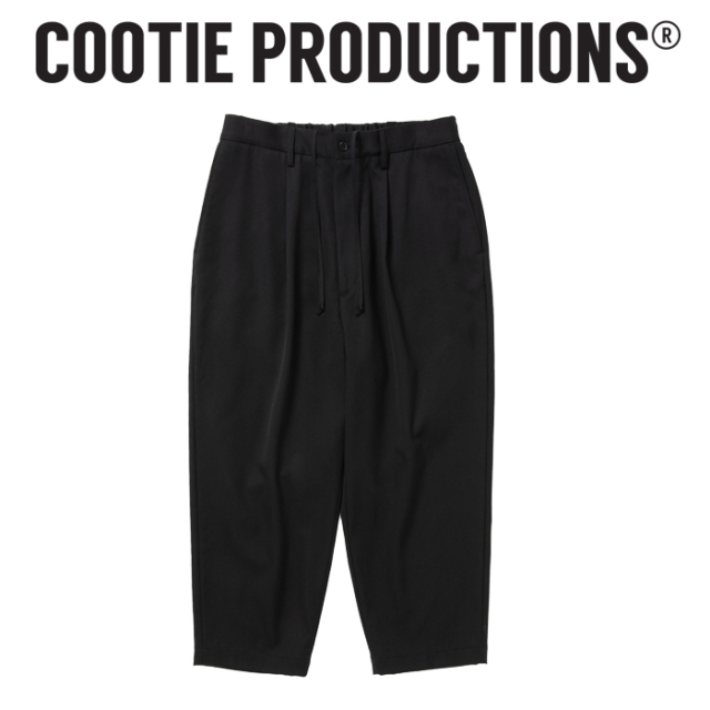 COOTIE(クーティー) 　 Wool Gabardine Ankle Cut Easy Trousers 　【CTE-26A107】【ウール ギャバジン アンクルカット イージー パ