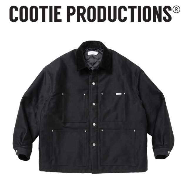 COOTIE (クーティー)　 Bedford Cloth Quilting Coverall 　【CTE-26A209】【ベドフォード クロス キルティング ジャケット】【COOTI