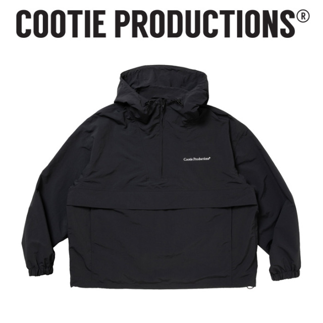 COOTIE (クーティー)　 Polyester Taffeta Anorak Hoodie 　【CTE-26S213】【ポリエステル タフタ アノラック ジャケット】【COOTIE