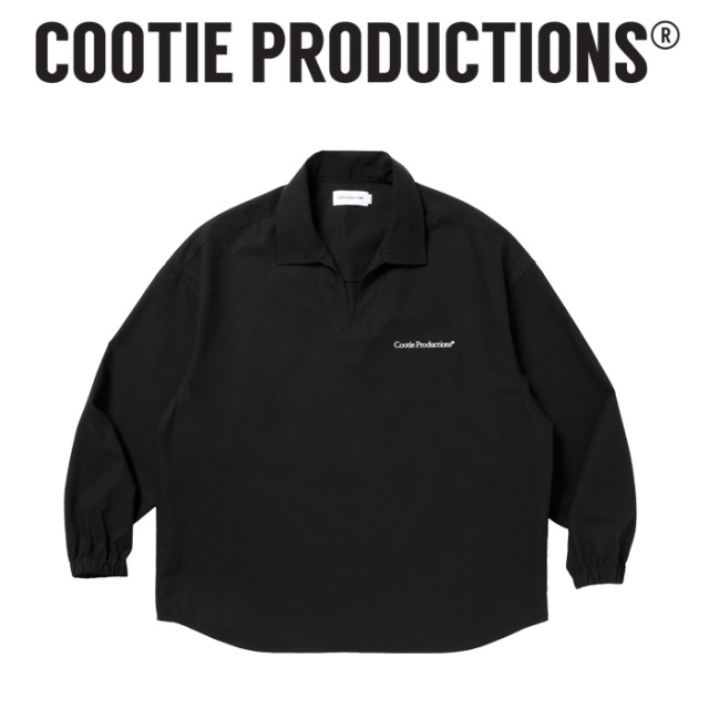 COOTIE (クーティー) 　 Cotton Gabardine L/S Skipper Shirt 　【CTE-26S422】【シャツ】【COOTIE PRODUCTIONS クーティープロダク