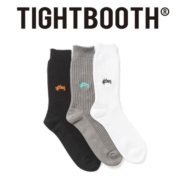 TIGHTBOOTH PRODUCTION (タイトブース プロダクション) 　 COLLEGE WAFFLE SOCKS 　 【靴下 ソックス】【TIGHTBOOTH PRODUCTION タイ