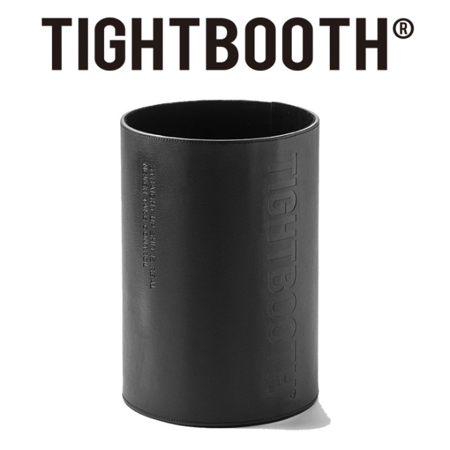 TIGHTBOOTH PRODUCTION (タイトブース プロダクション) 　 LABEL LOGO TRASH CAN 　 【ゴミ箱】【TIGHTBOOTH PRODUCTION タイトブー