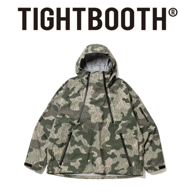 TIGHTBOOTH PRODUCTION (タイトブース プロダクション)　RAIN CAMO 3 LAYER MOUNTAIN PARKA　 【マウンテンパーカー カモフラージュ 