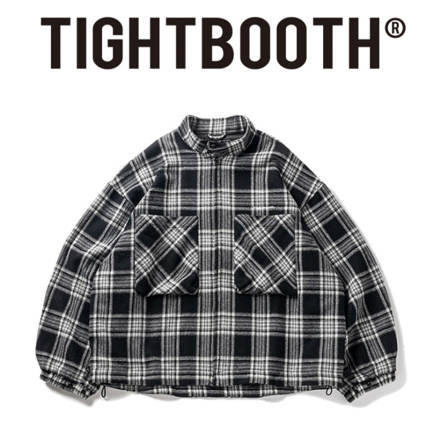 TIGHTBOOTH PRODUCTION (タイトブース プロダクション)　 PLAID FLANNEL SWING TOP 　 【スウィングトップ アウター】【TIGHTBOOTH P