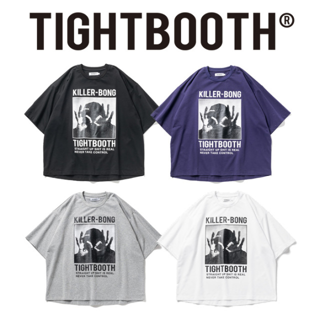 TIGHTBOOTH PRODUCTION (タイトブース プロダクション)× KILLER BONG　TBKB HAND SIGN T-SHIRT　 【TEEシャツ】【KILLERBONG】【TIGH