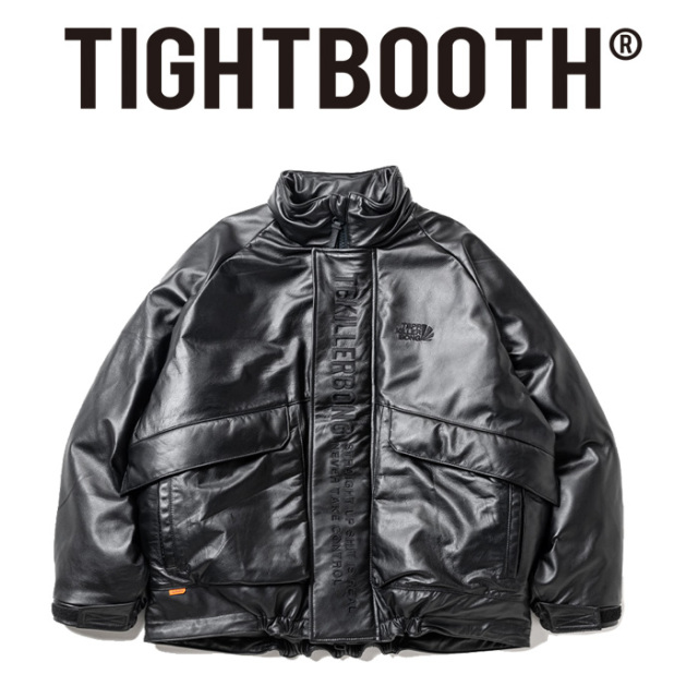 TIGHTBOOTH PRODUCTION (タイトブース プロダクション)× KILLER BONG　TBKB SHORT LEATHER MONSTER PARKA　【モンスターパーカー レ