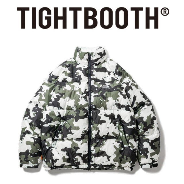 TIGHTBOOTH PRODUCTION (タイトブース プロダクション)　× KILLER BONG　TBKB URBAN CAMO DOWN JKT　【ダウン カモフラージュ アウタ