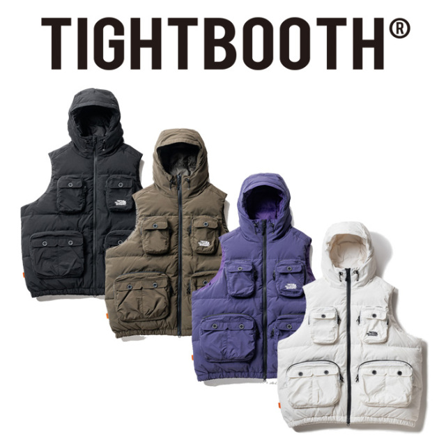 TIGHTBOOTH PRODUCTION (タイトブース プロダクション)× KILLER BONG　DOWN VEST　【ダウン ベスト アウター】【KILLERBONG】【TIGHT