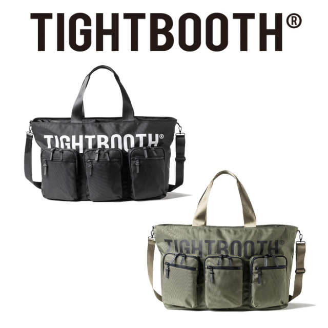 TIGHTBOOTH (タイトブース)　 TRIPLE POCKET BIG TOTE 　 【ビッグ トート】【TIGHTBOOTH PRODUCTION タイトブースプロダクション TB