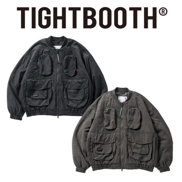 TIGHTBOOTH UTILITY MA-1 PUFF JACKET 黒 L TIGHTBOOTH PRODUCTION ,タイトブース プロダクション,UTILITY MA-1