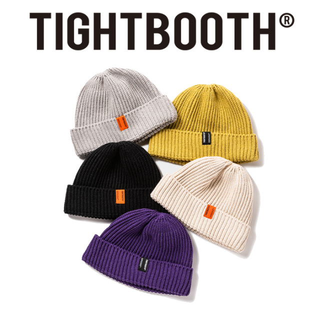 TIGHTBOOTH (タイトブース)　 TAG BEANIE 　 【ビーニー 帽子】【TIGHTBOOTH PRODUCTION タイトブースプロダクション TBPR インター