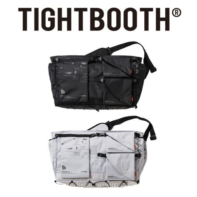 TIGHTBOOTH (タイトブース)　 TIGHTBOOTH x SauRas Being MESSENGER BAG 　 【メッセンジャーバッグ】【TIGHTBOOTH PRODUCTION タイ