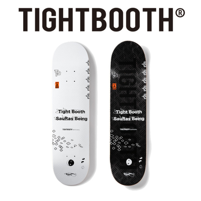 TIGHTBOOTH (タイトブース)　 TIGHTBOOTH x SauRas Being BOARD 　 【デッキ スケートボード スケボー】【TIGHTBOOTH PRODUCTION タ