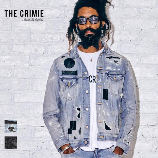 ブランド CRIMIE ワークデニムジャケット VZxT1-m78166615447 ブランド