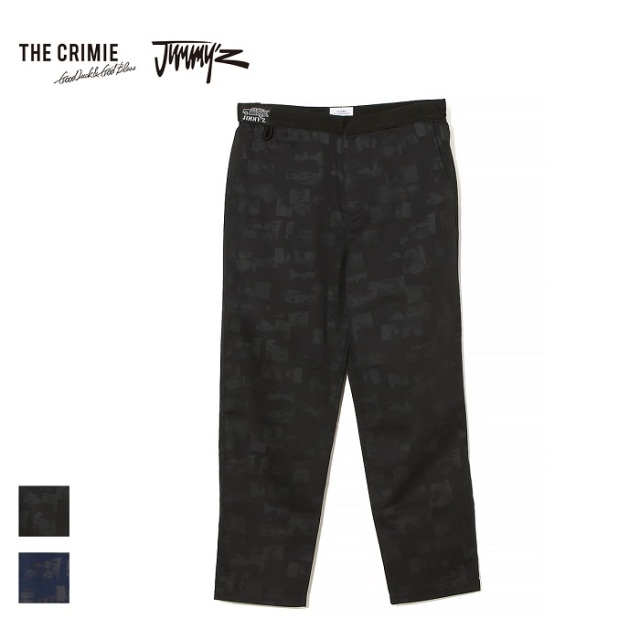 CRIMIE クライミー JIMMY'Z×THE CRIMIE EYES ANKLE SUITS PANTS CR1-C2B1-PL02 22SS  コラボ ジミーズ パンツ スラックス ロングパン