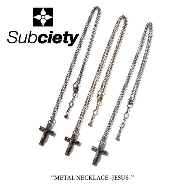 SUBCIETY (サブサエティ)　 METAL NECKLACE-JESUS-　【2018SUMMER新作】【103-94067】　