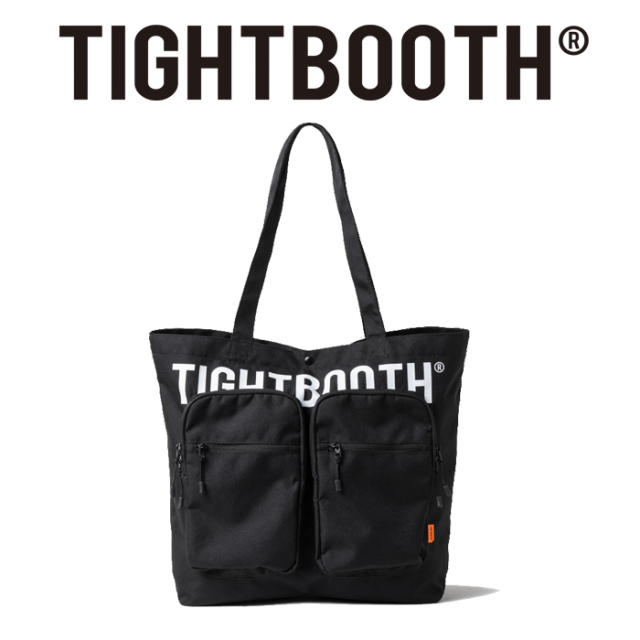 TIGHTBOOTH (タイトブース)　 DOUBLE POCKET TOTE　【トートバッグ】【TIGHTBOOTH PRODUCTION タイトブースプロダクション TBPR イン
