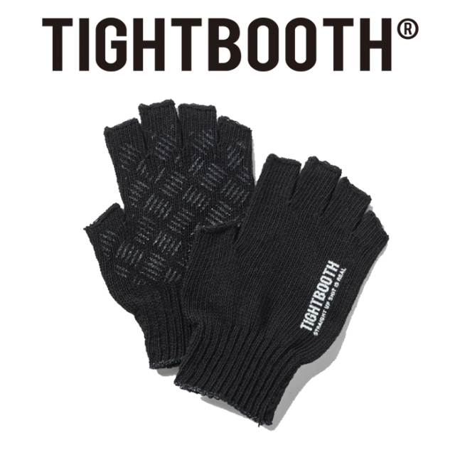 TIGHTBOOTH (タイトブース)　LOGO FINGERLESS GLOVES　【手袋 グローブ】【TIGHTBOOTH PRODUCTION タイトブースプロダクション TBPR