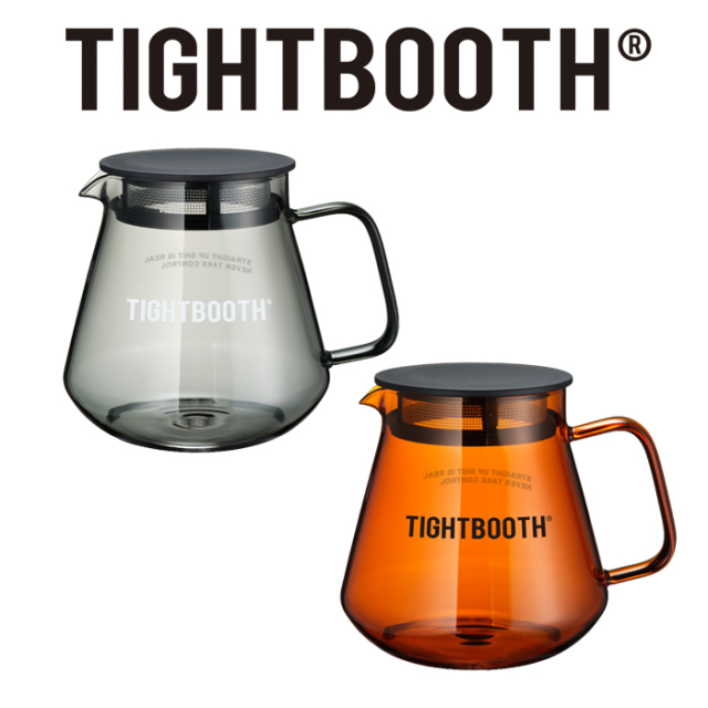 TIGHTBOOTH (タイトブース)　LABEL LOGO COFFEE POT　【コーヒーポット】【TIGHTBOOTH PRODUCTION タイトブースプロダクション TBPR